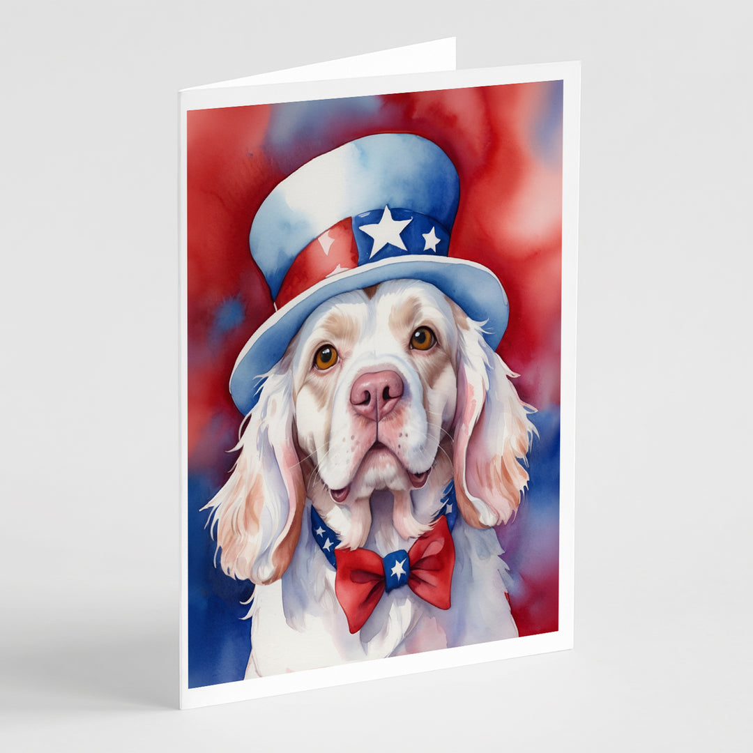 Yorkshire Terrier Patriotic American Greeting Cards Pack of 8 Image 9