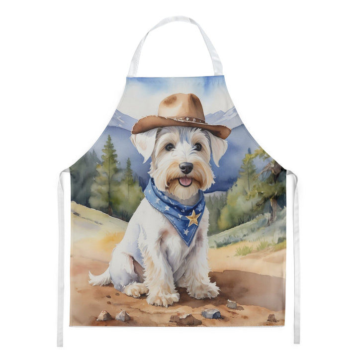 Yorkshire Terrier Yorkie Cowboy Welcome Apron Image 5