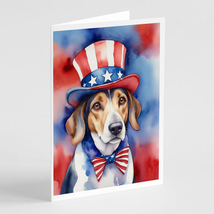 Yorkshire Terrier Patriotic American Greeting Cards Pack of 8 Image 11