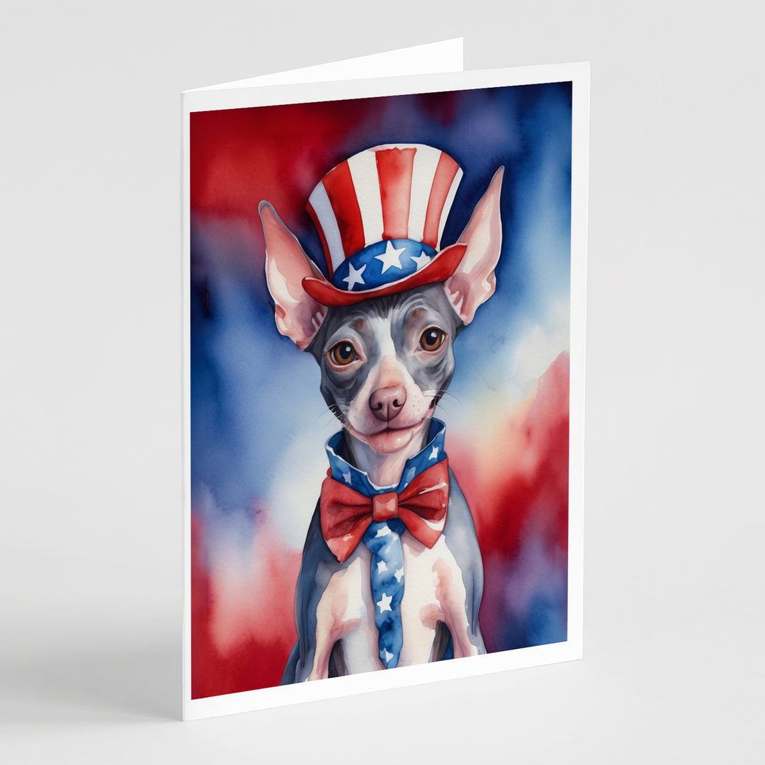 Yorkshire Terrier Patriotic American Greeting Cards Pack of 8 Image 12