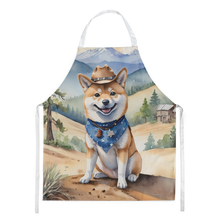 Yorkshire Terrier Yorkie Cowboy Welcome Apron Image 8