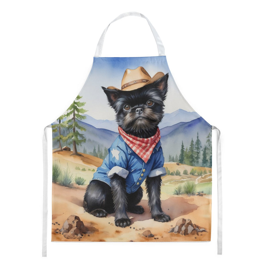 Yorkshire Terrier Yorkie Cowboy Welcome Apron Image 1