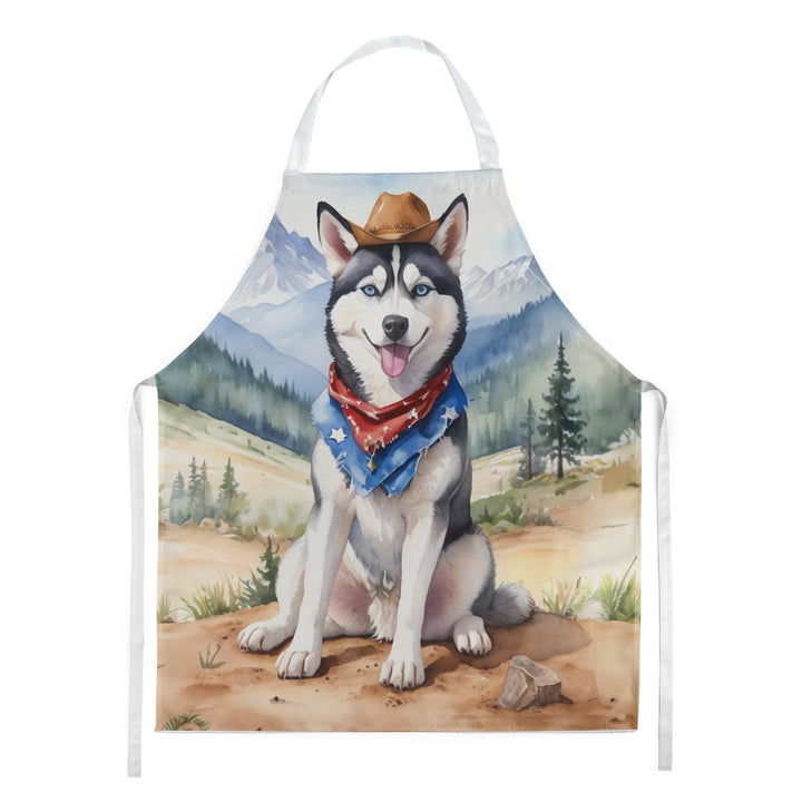 Yorkshire Terrier Yorkie Cowboy Welcome Apron Image 10