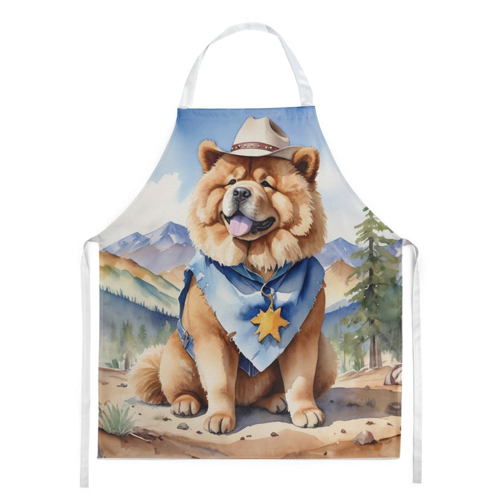 Yorkshire Terrier Yorkie Cowboy Welcome Apron Image 4