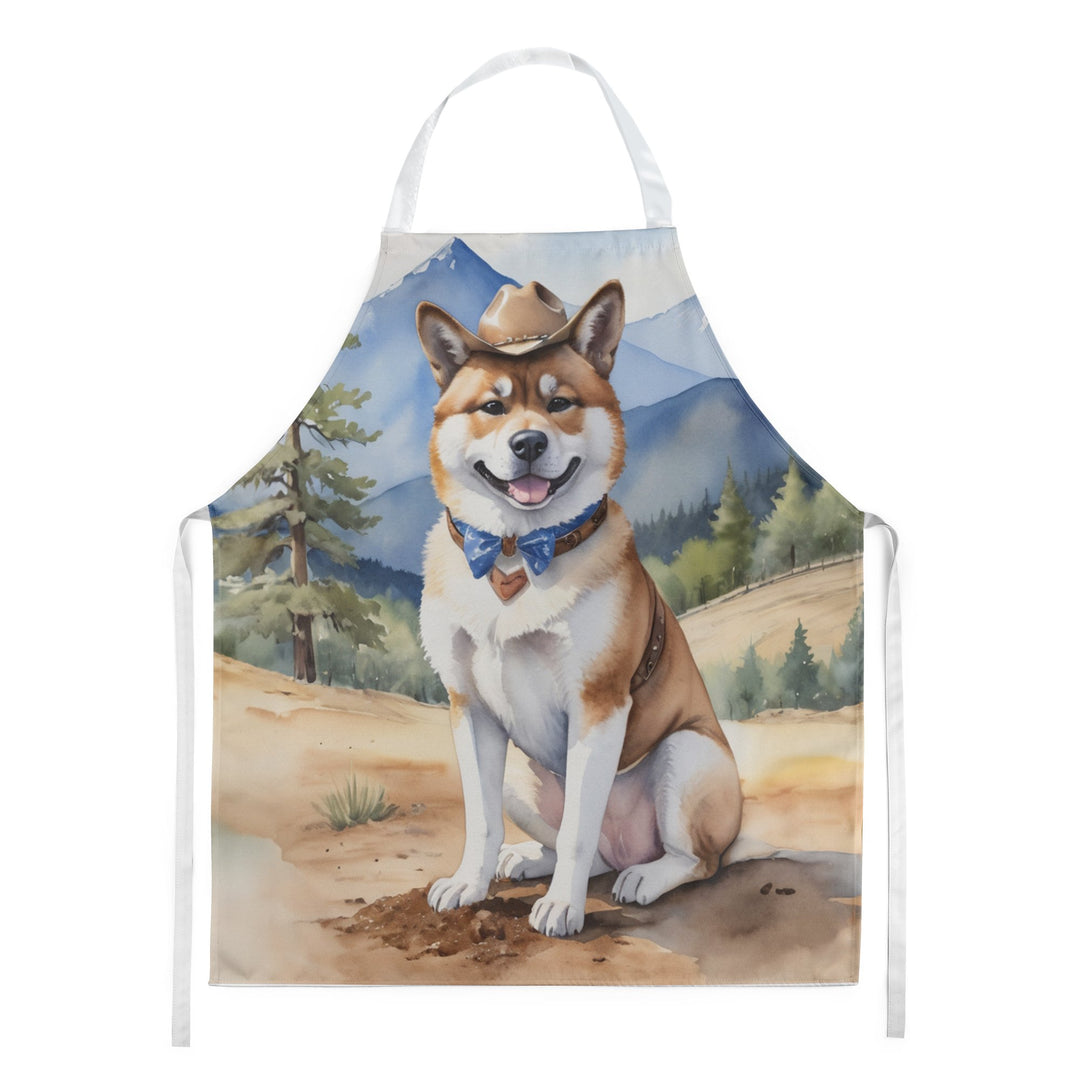 Yorkshire Terrier Yorkie Cowboy Welcome Apron Image 4