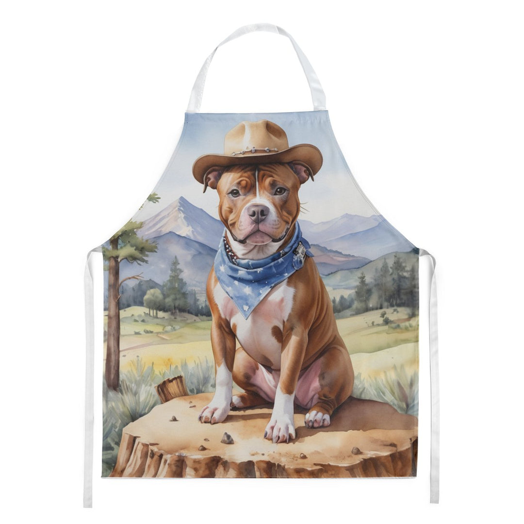 Yorkshire Terrier Yorkie Cowboy Welcome Apron Image 12