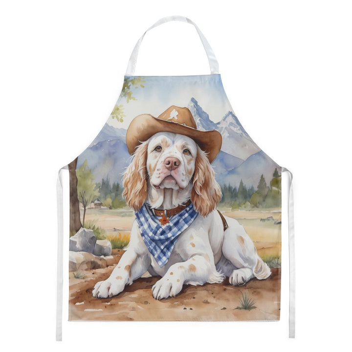 Yorkshire Terrier Yorkie Cowboy Welcome Apron Image 5