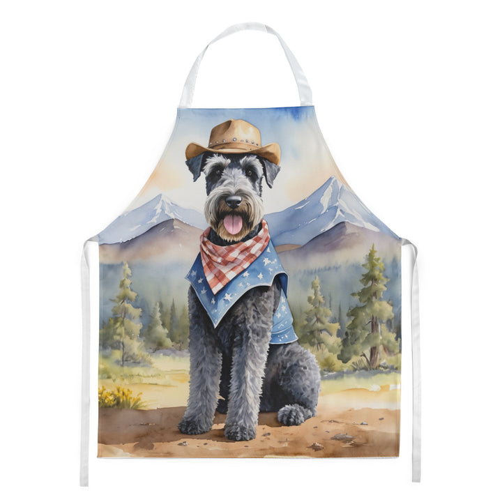 Yorkshire Terrier Yorkie Cowboy Welcome Apron Image 3