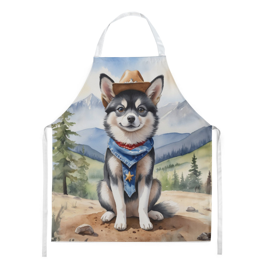 Yorkshire Terrier Yorkie Cowboy Welcome Apron Image 5