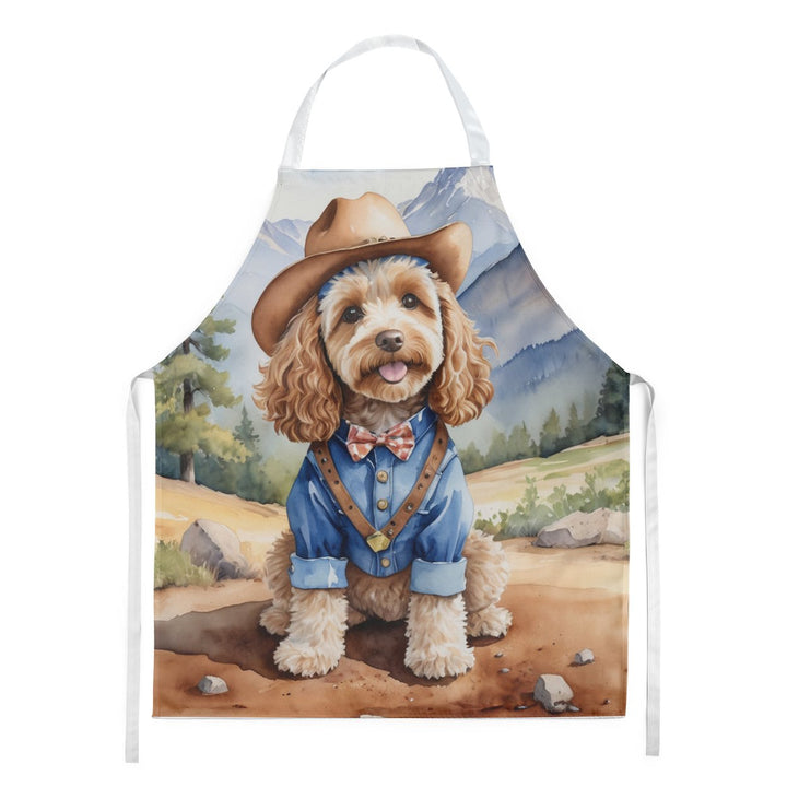 Yorkshire Terrier Yorkie Cowboy Welcome Apron Image 6