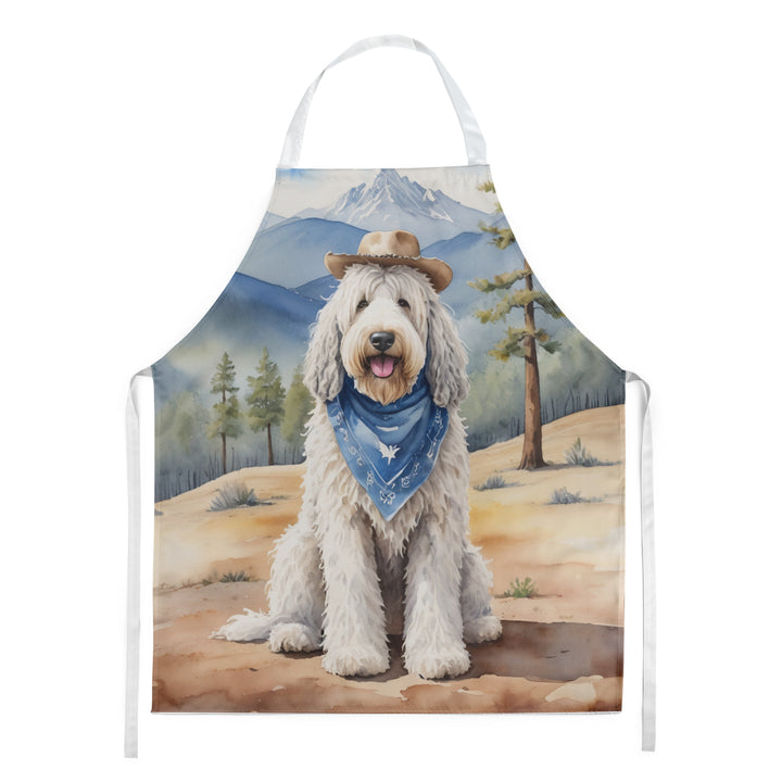 Yorkshire Terrier Yorkie Cowboy Welcome Apron Image 4