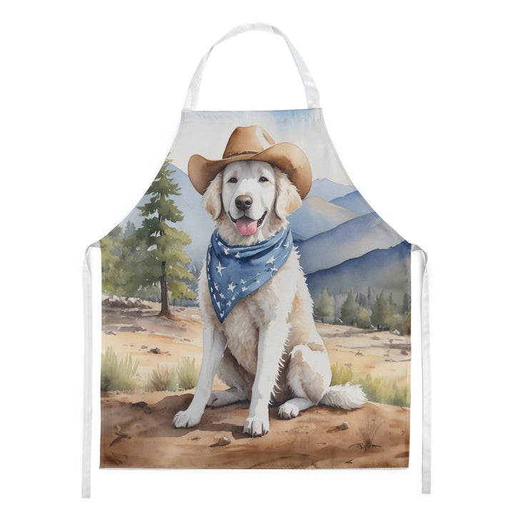 Yorkshire Terrier Yorkie Cowboy Welcome Apron Image 1