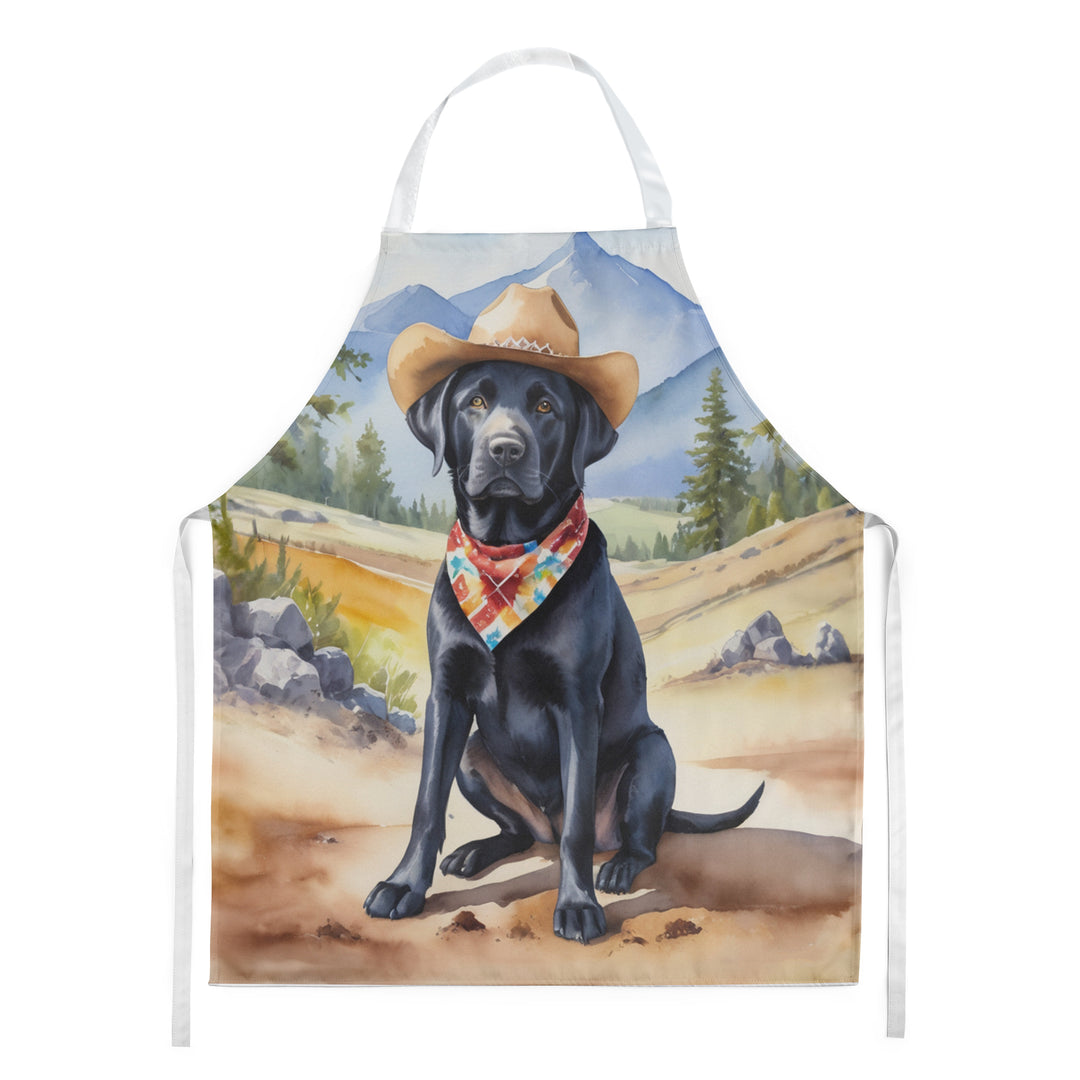 Yorkshire Terrier Yorkie Cowboy Welcome Apron Image 6