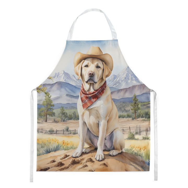 Yorkshire Terrier Yorkie Cowboy Welcome Apron Image 8