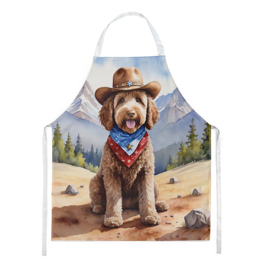 Yorkshire Terrier Yorkie Cowboy Welcome Apron Image 9