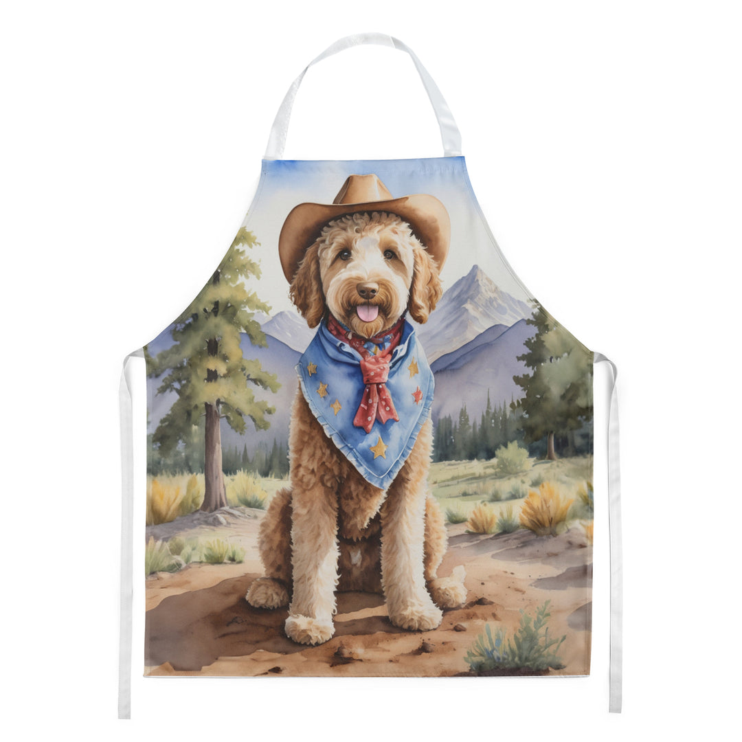 Yorkshire Terrier Yorkie Cowboy Welcome Apron Image 10