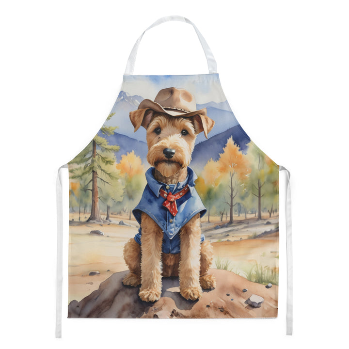 Yorkshire Terrier Yorkie Cowboy Welcome Apron Image 11