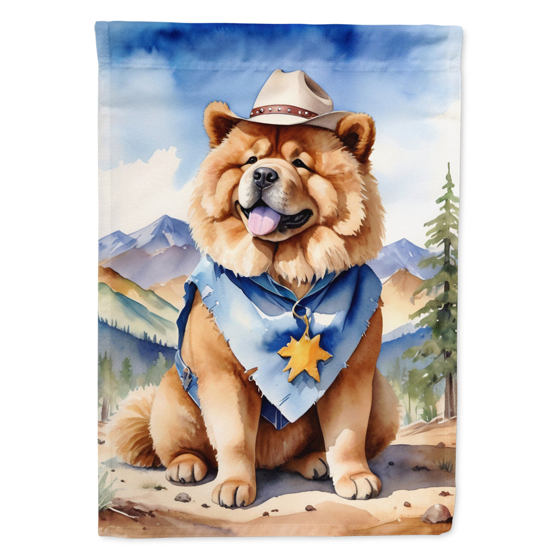 Yorkshire Terrier Yorkie Cowboy Welcome House Flag Image 8