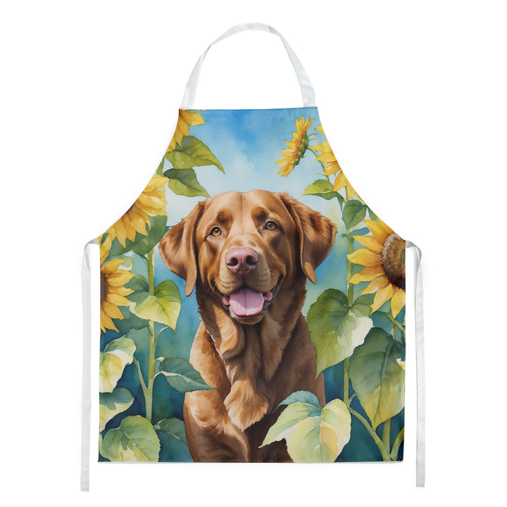 Yorkshire Terrier in Sunflowers Apron Image 2