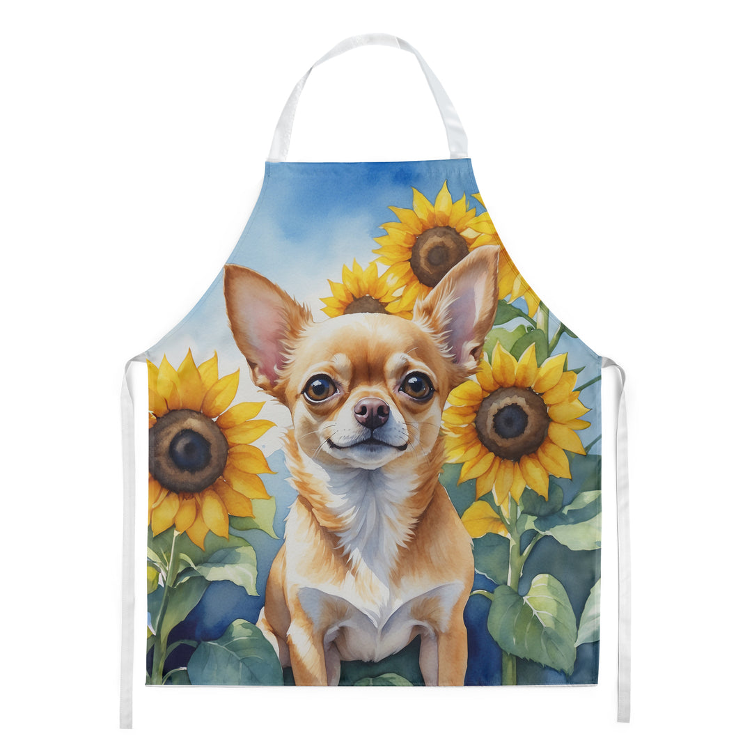 Yorkshire Terrier in Sunflowers Apron Image 3