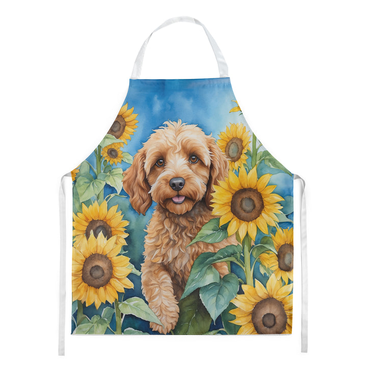 Yorkshire Terrier in Sunflowers Apron Image 9