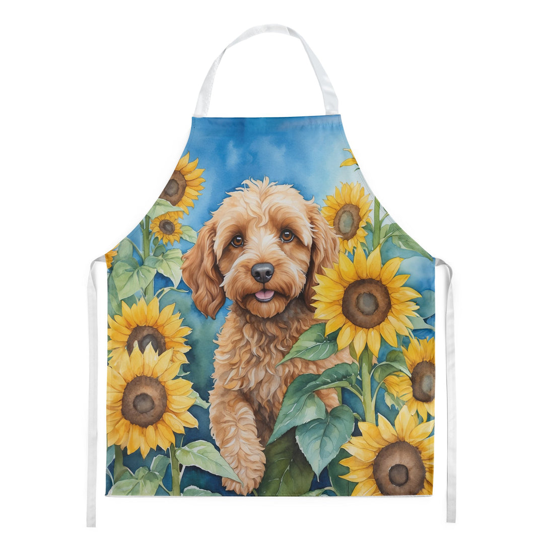 Yorkshire Terrier in Sunflowers Apron Image 1