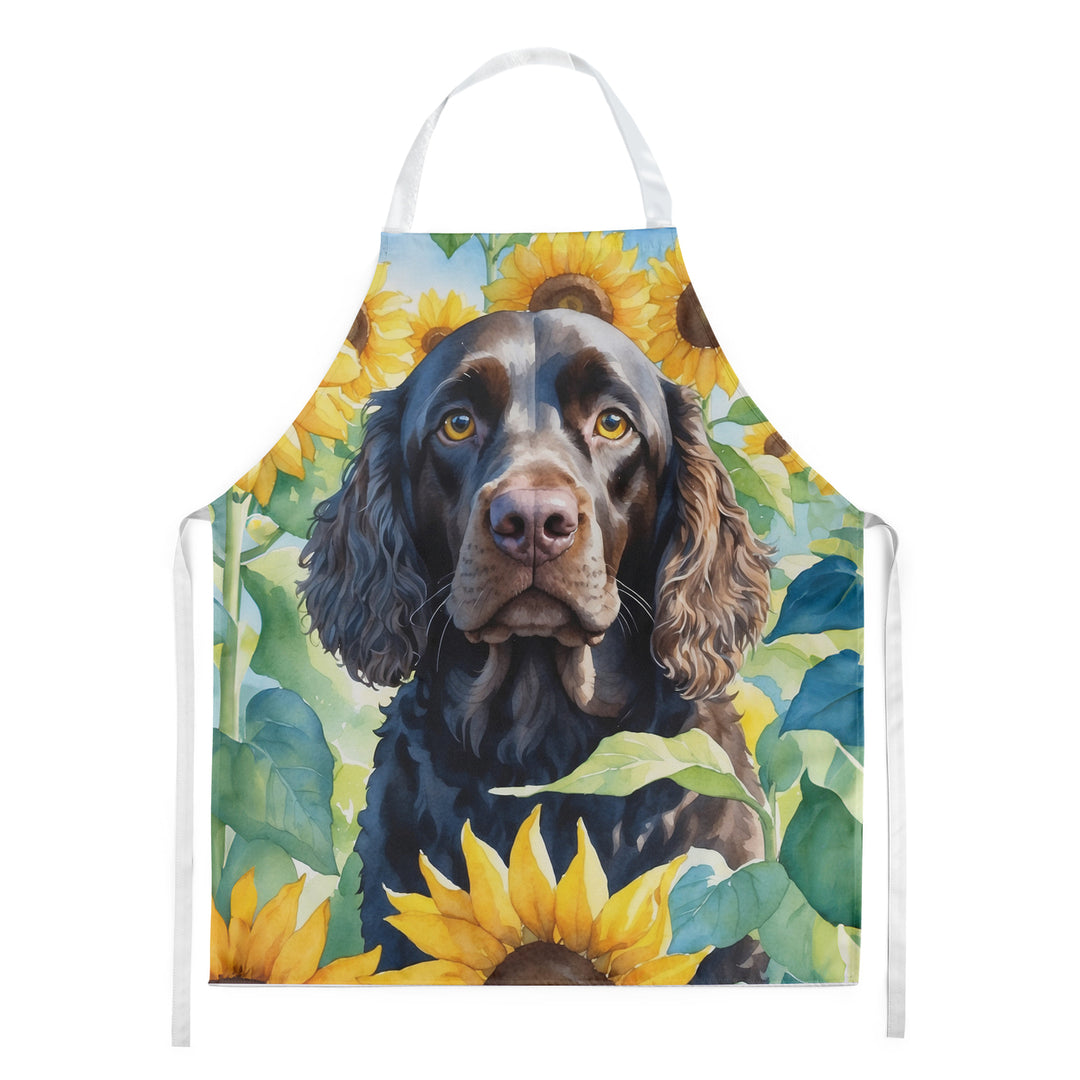 Yorkshire Terrier in Sunflowers Apron Image 12