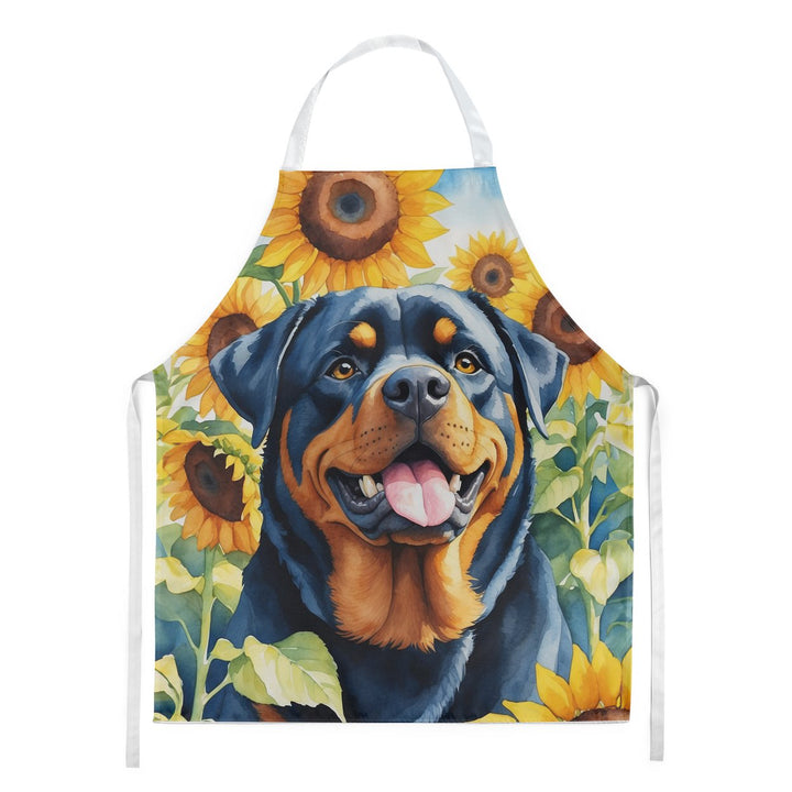 Yorkshire Terrier in Sunflowers Apron Image 2