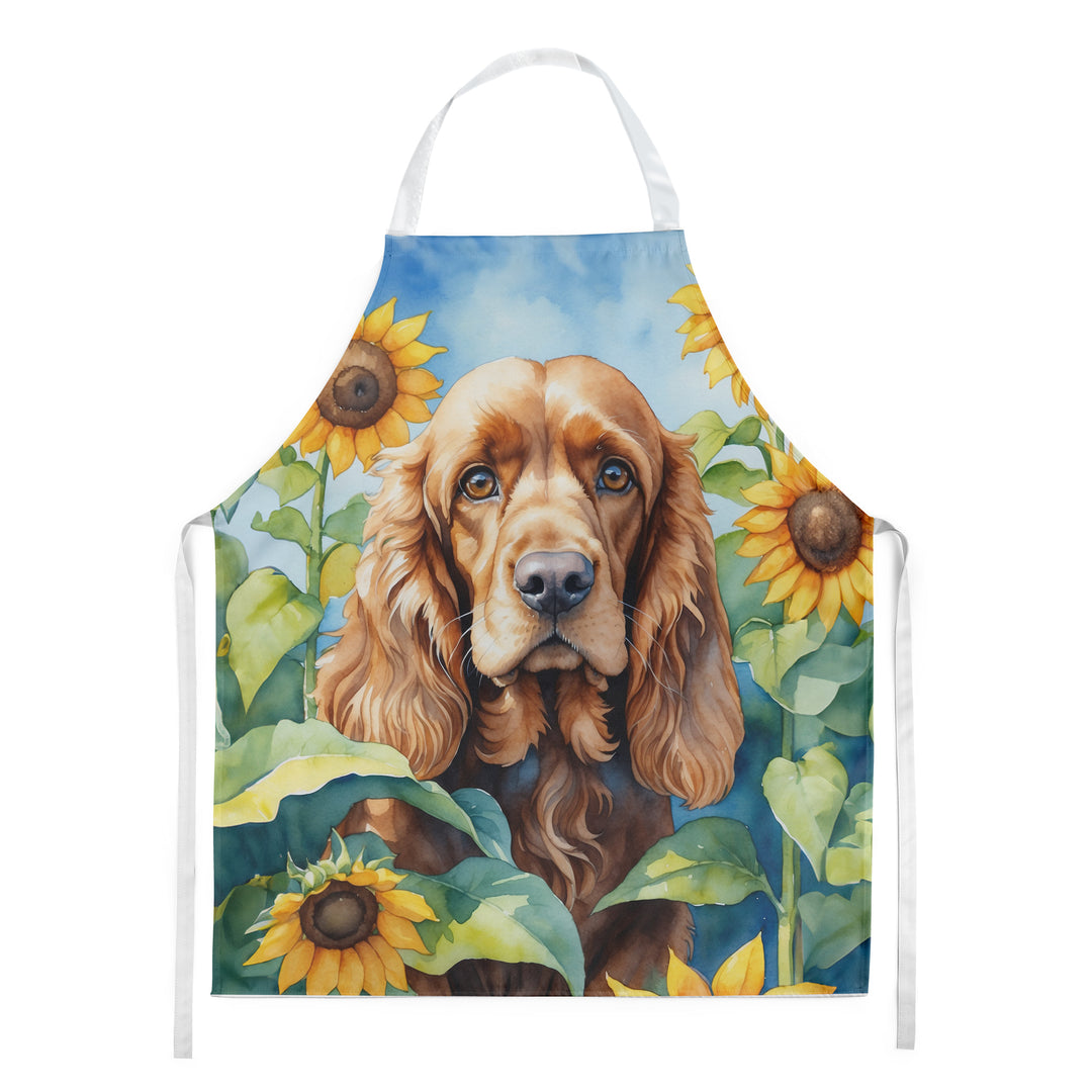 Yorkshire Terrier in Sunflowers Apron Image 11