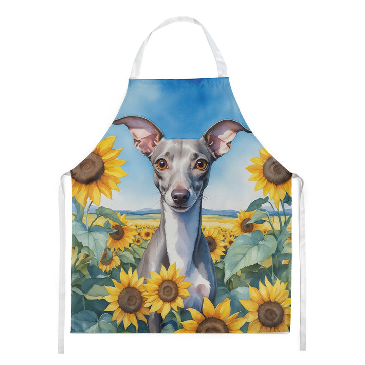 Yorkshire Terrier in Sunflowers Apron Image 3