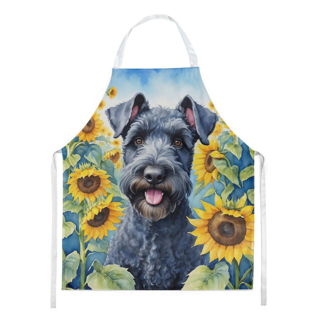 Yorkshire Terrier in Sunflowers Apron Image 8