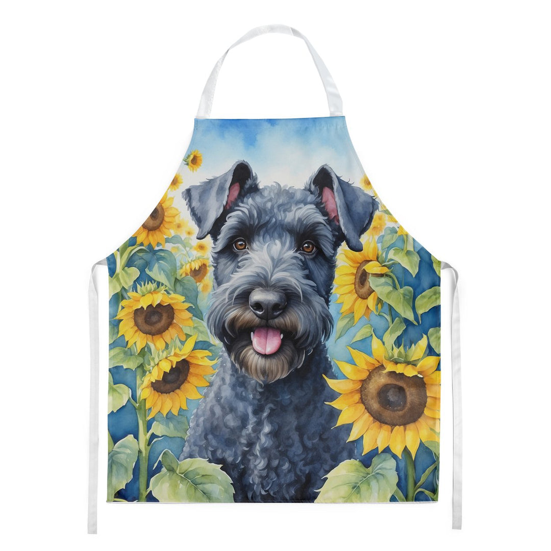 Yorkshire Terrier in Sunflowers Apron Image 1