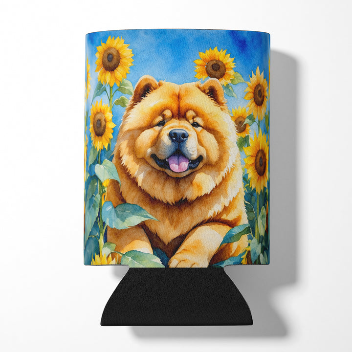 Yorkshire Terrier in Sunflowers Can or Bottle Hugger Image 7