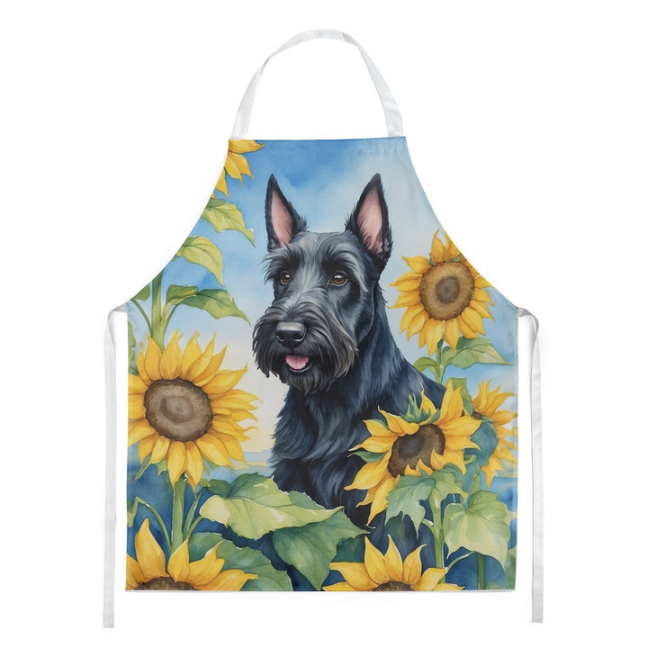 Yorkshire Terrier in Sunflowers Apron Image 10