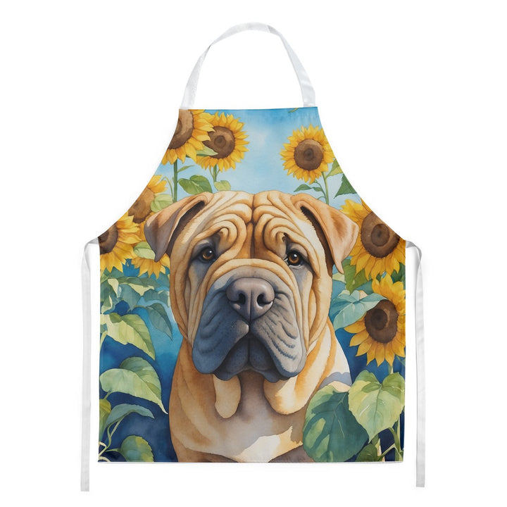 Yorkshire Terrier in Sunflowers Apron Image 11