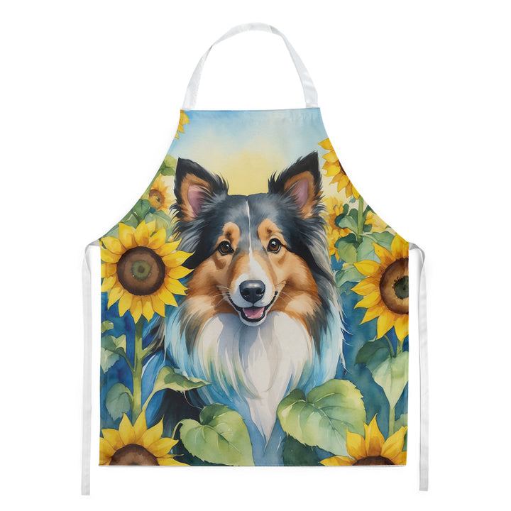 Yorkshire Terrier in Sunflowers Apron Image 12