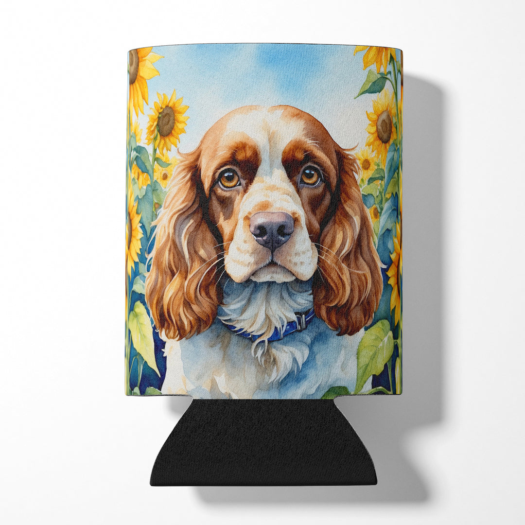 Yorkshire Terrier in Sunflowers Can or Bottle Hugger Image 10