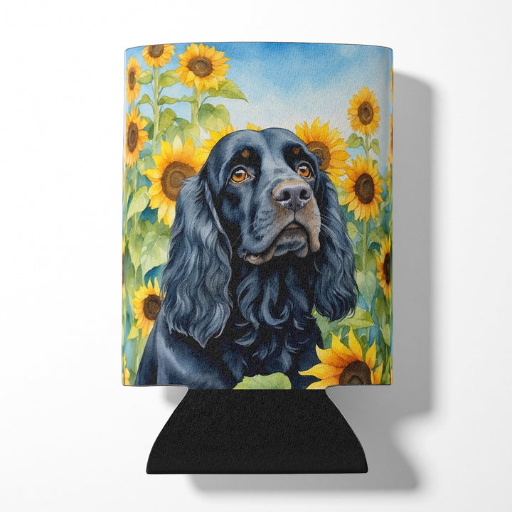 Yorkshire Terrier in Sunflowers Can or Bottle Hugger Image 12