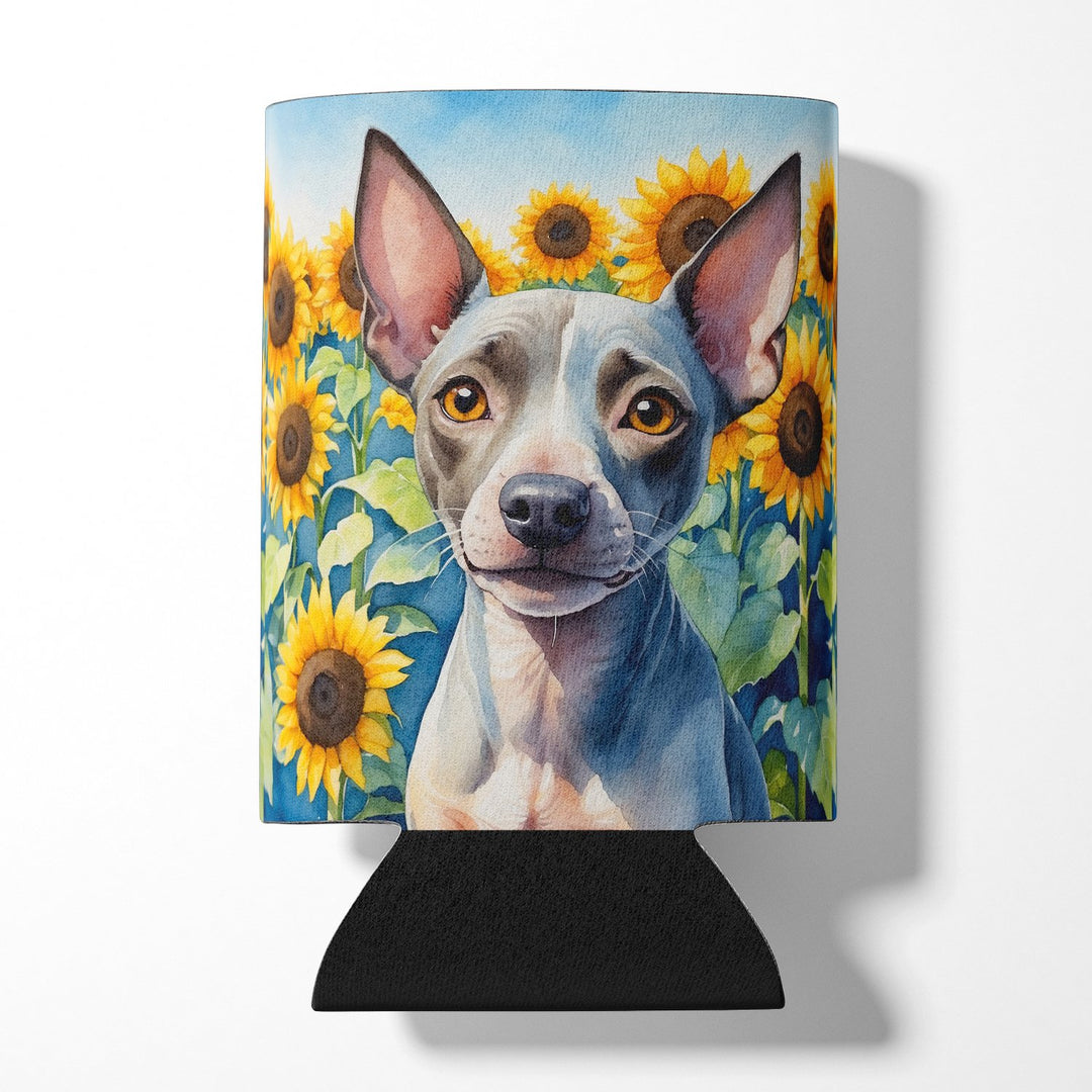 Yorkshire Terrier in Sunflowers Can or Bottle Hugger Image 11