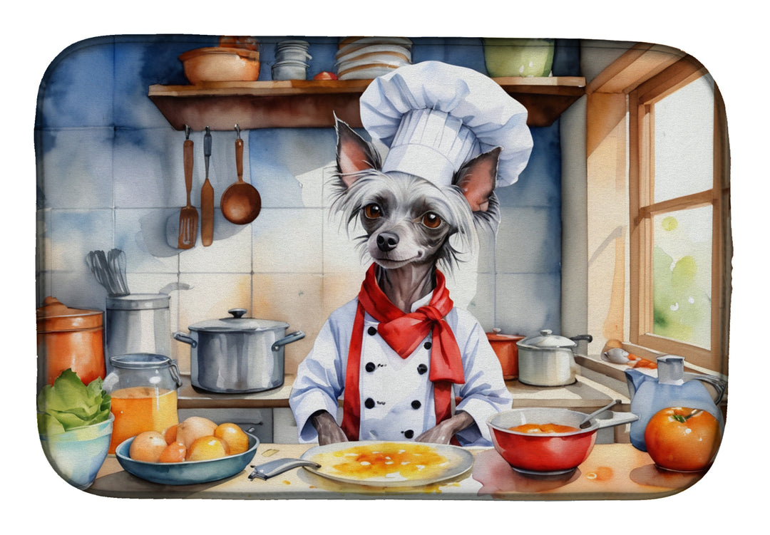 Yorkie Yorkshire Terrier The Chef Dish Drying Mat Image 4