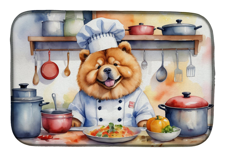 Yorkie Yorkshire Terrier The Chef Dish Drying Mat Image 5