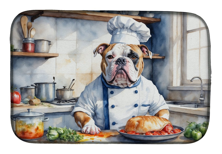 Yorkie Yorkshire Terrier The Chef Dish Drying Mat Image 7