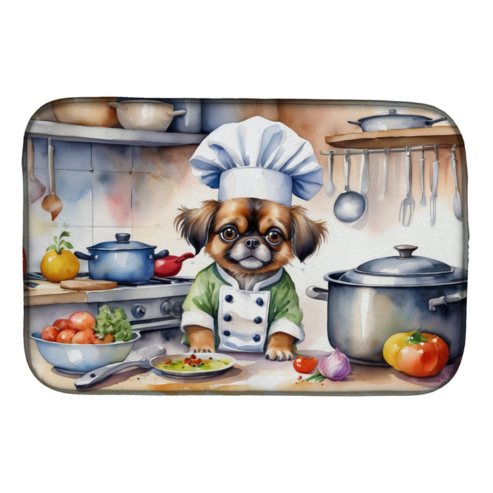 Yorkie Yorkshire Terrier The Chef Dish Drying Mat Image 6