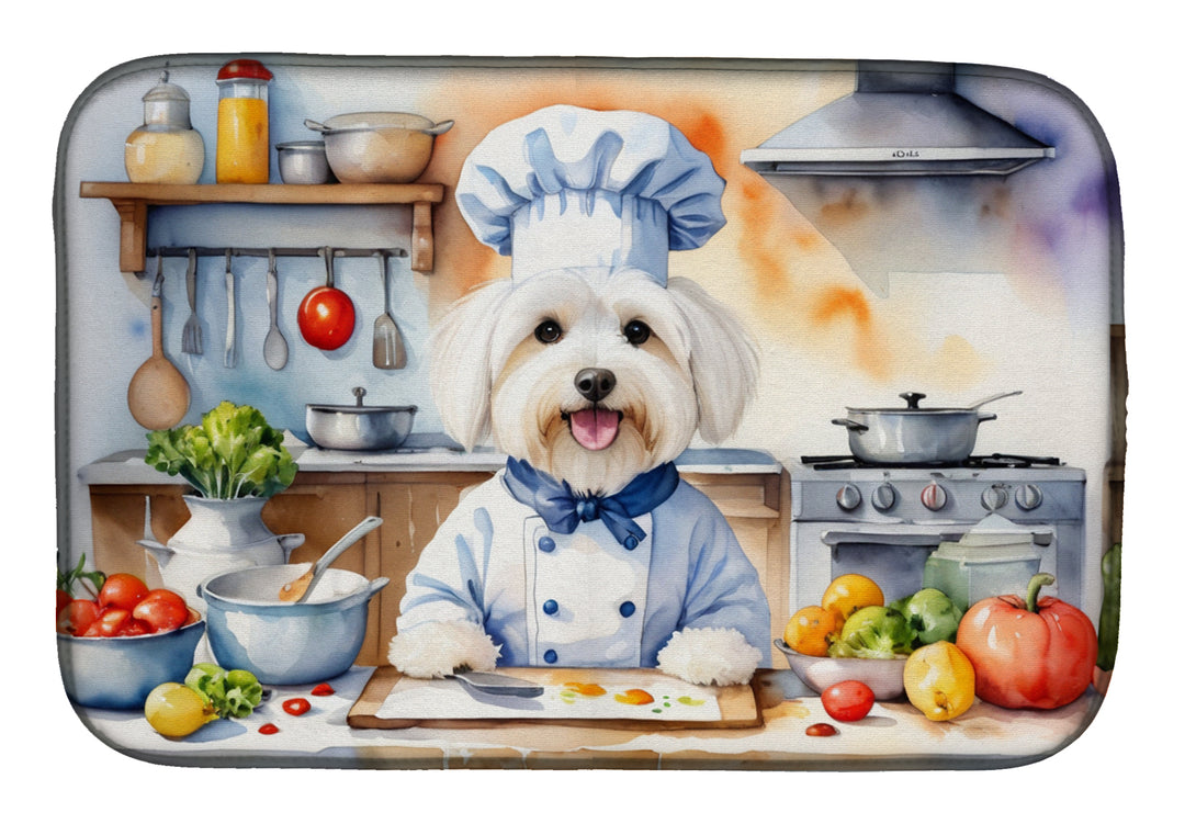 Yorkie Yorkshire Terrier The Chef Dish Drying Mat Image 9