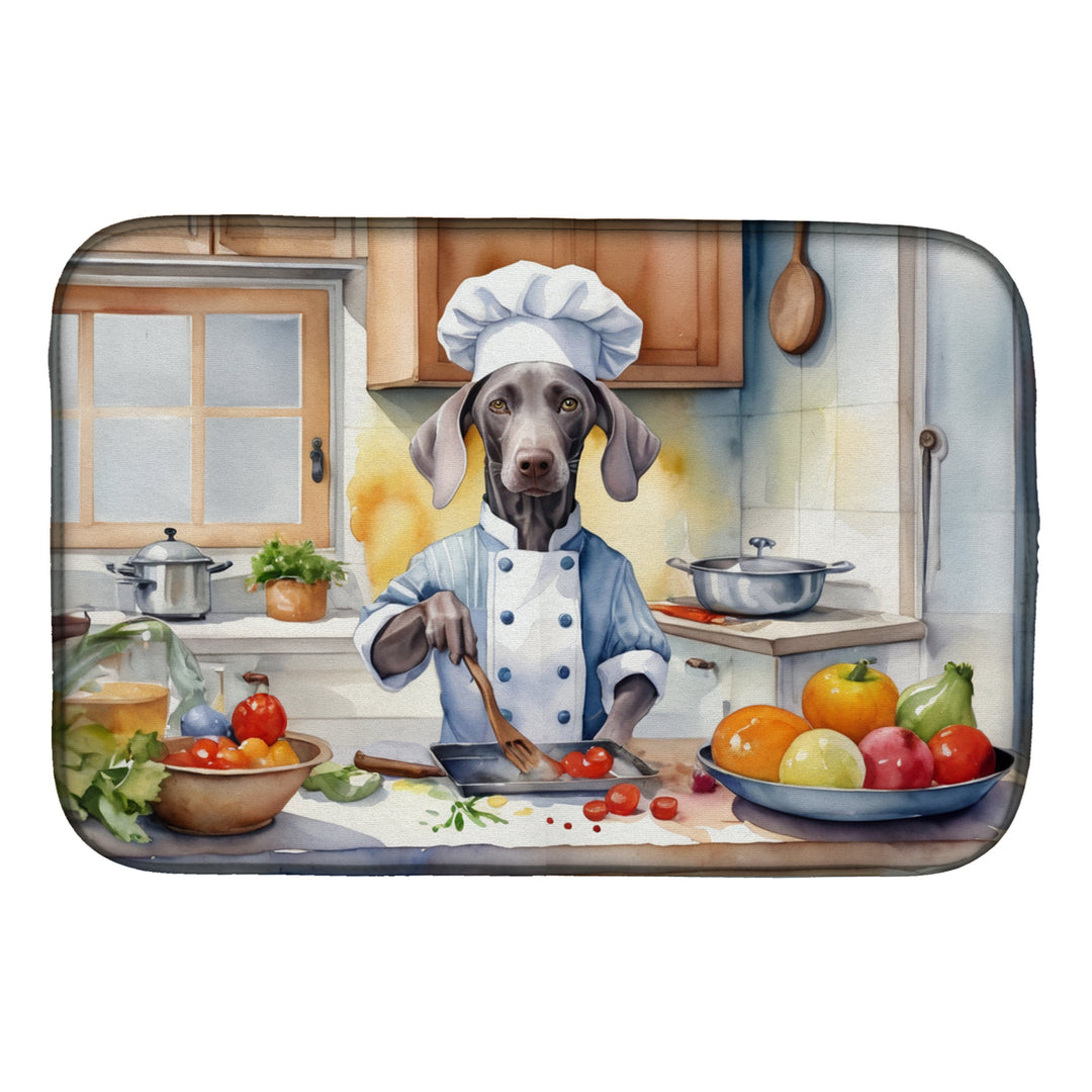 Yorkie Yorkshire Terrier The Chef Dish Drying Mat Image 9