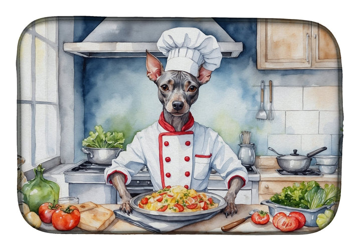 Yorkie Yorkshire Terrier The Chef Dish Drying Mat Image 11