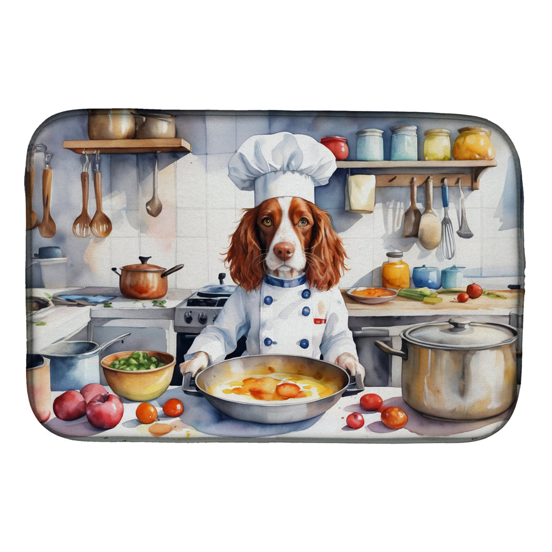 Yorkie Yorkshire Terrier The Chef Dish Drying Mat Image 10