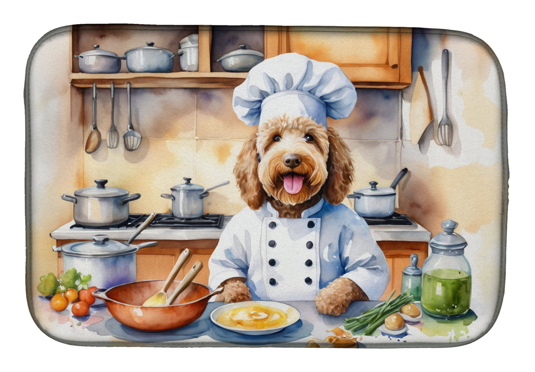 Yorkie Yorkshire Terrier The Chef Dish Drying Mat Image 3