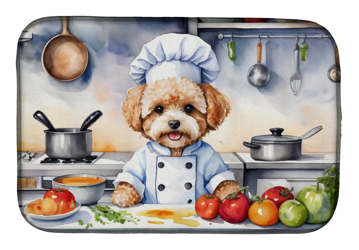 Yorkie Yorkshire Terrier The Chef Dish Drying Mat Image 7