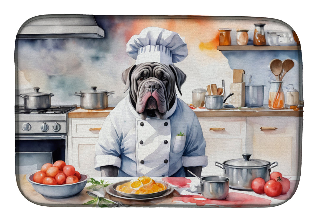 Yorkie Yorkshire Terrier The Chef Dish Drying Mat Image 10